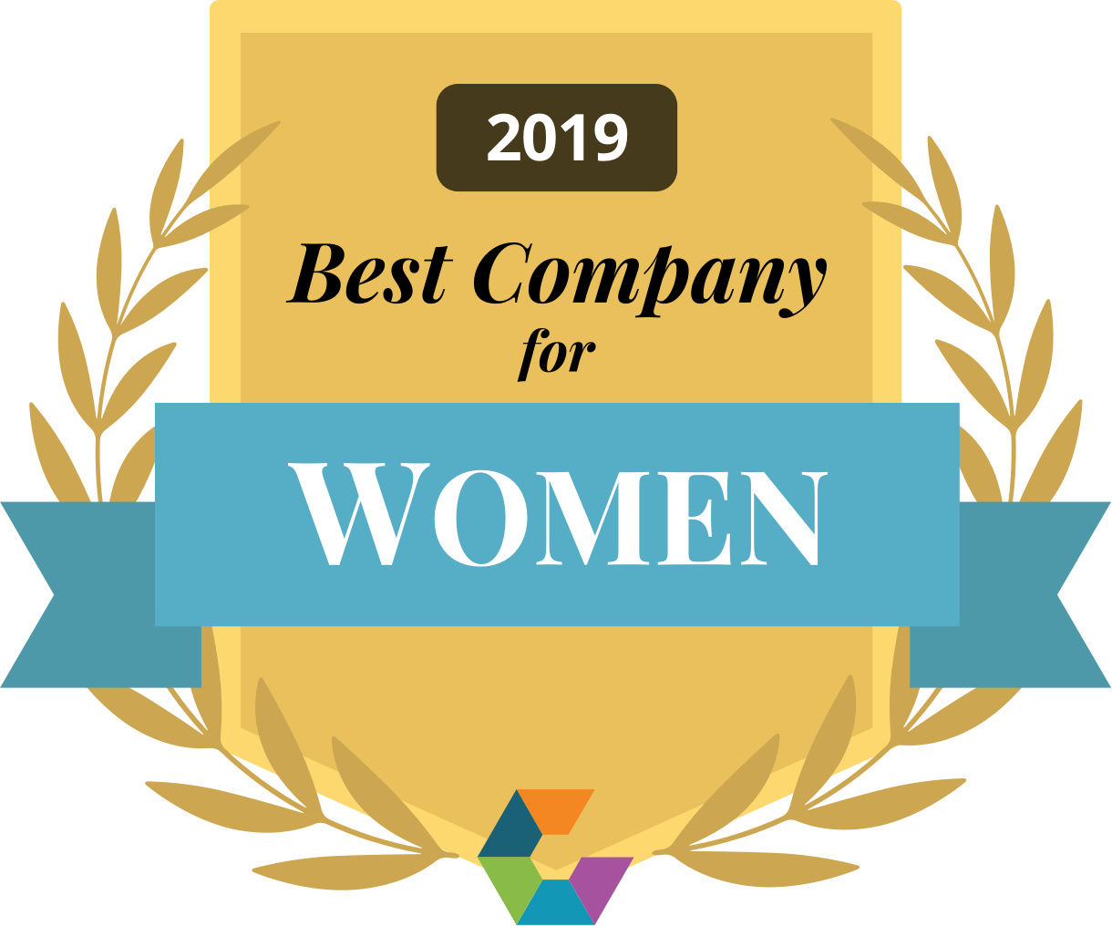 Best Company For Women 2019 Gold Large